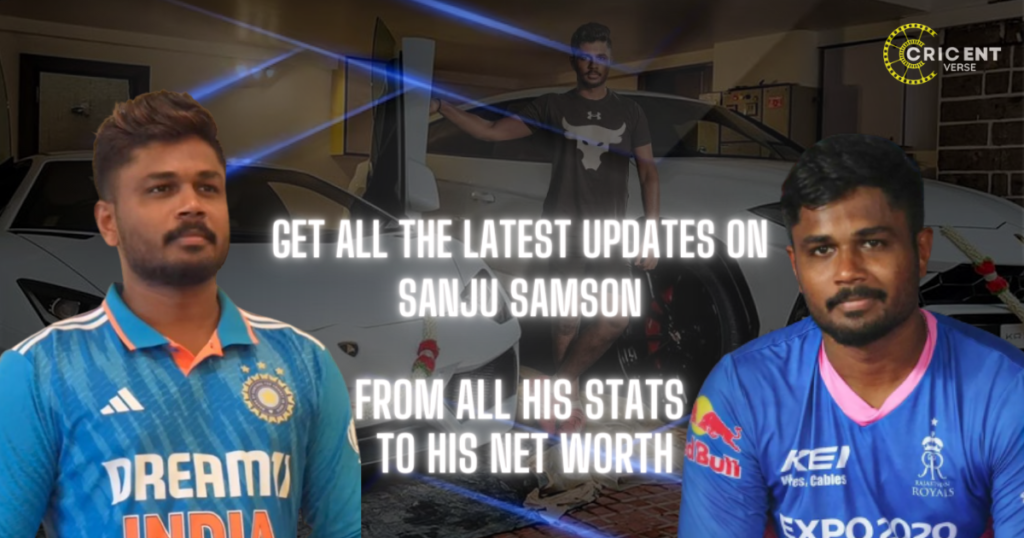 Sanju Samson News: Get All Of Sanju Samson Latest News, Age, Wife, Net Worth, Twitter & Stats