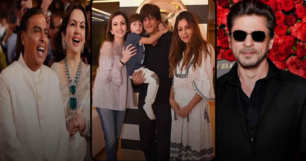 Know Why Ambani's love Shahrukh Khan so much